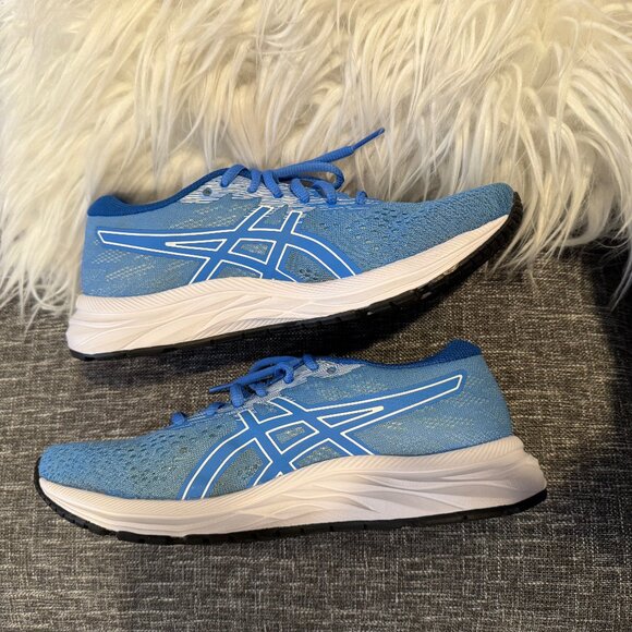 ASICS Women’s Gel-Excite 7 Running Shoes – Blue/Orange – Size 8 – Like New - Picture 3 of 8